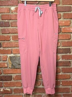 Figs womens scrub jogger pants size XL Petite mauve W23SW2014P